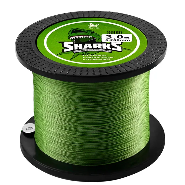 Handing 500M 9 Strands 18LB 96LB PE braided Fishing Line super Strong