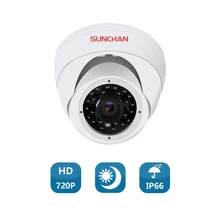 SunChan High Quality AHD Camera Color CMOS 1200TVL 24 IR LEDs Night Vision Security Camera Indoor CCTV Camera