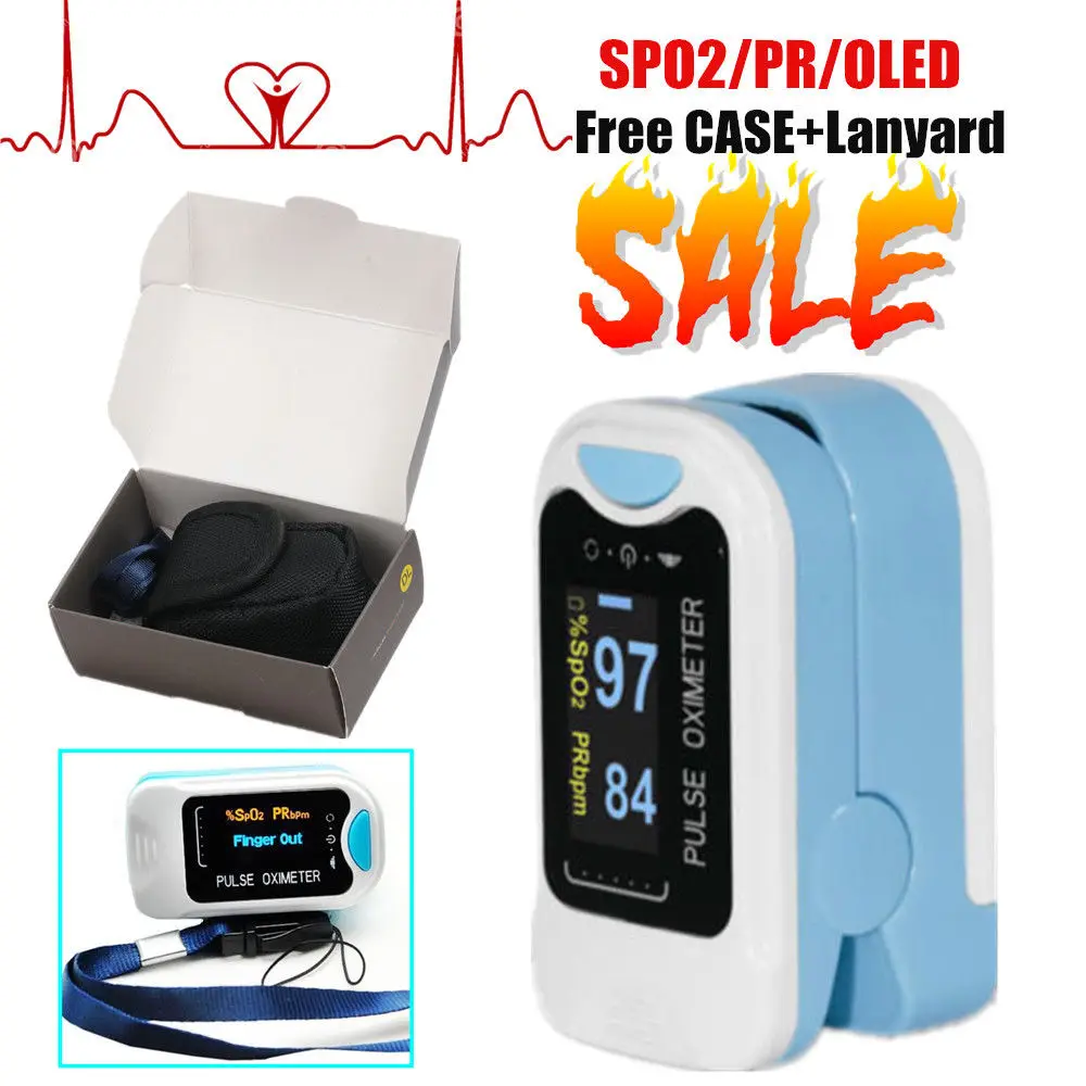 

CE CONTEC Finger Pulse Oximeter,SPO2,PR Monitor,Blood Oxygen,CMS50NA,10 Units Wholesales