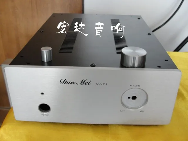 AV 21 tube amp chassis Pre amplifier chassis AMP case Enclosure headphone amp box PSU box DIY