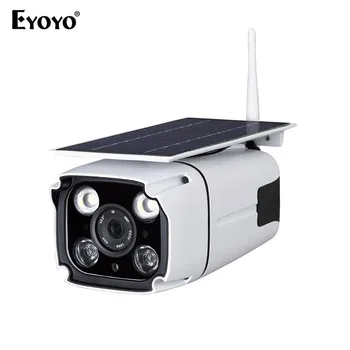 

Eyoyo ZIP218 Solar Powered 4mm Outdoor WIFI IP Camera 1280*960 Resolution Security Waterproof Night Version IP Camera