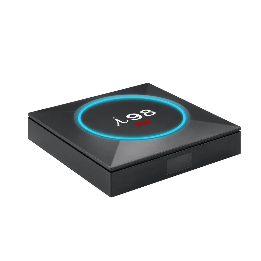 ТВ приставка I98 Smart TV Box Amlogic S905W четырехъядерная 1 ГБ DDR3 8 Гб ПЗУ Android 7 H.265 4K UHD