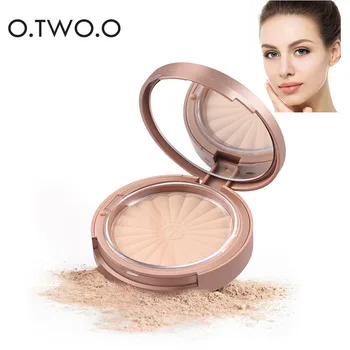 

O.TWO.O face compact powder 8 colors moisturizing mineral waterproof long lasting oil skinfinish control contour powder OT001
