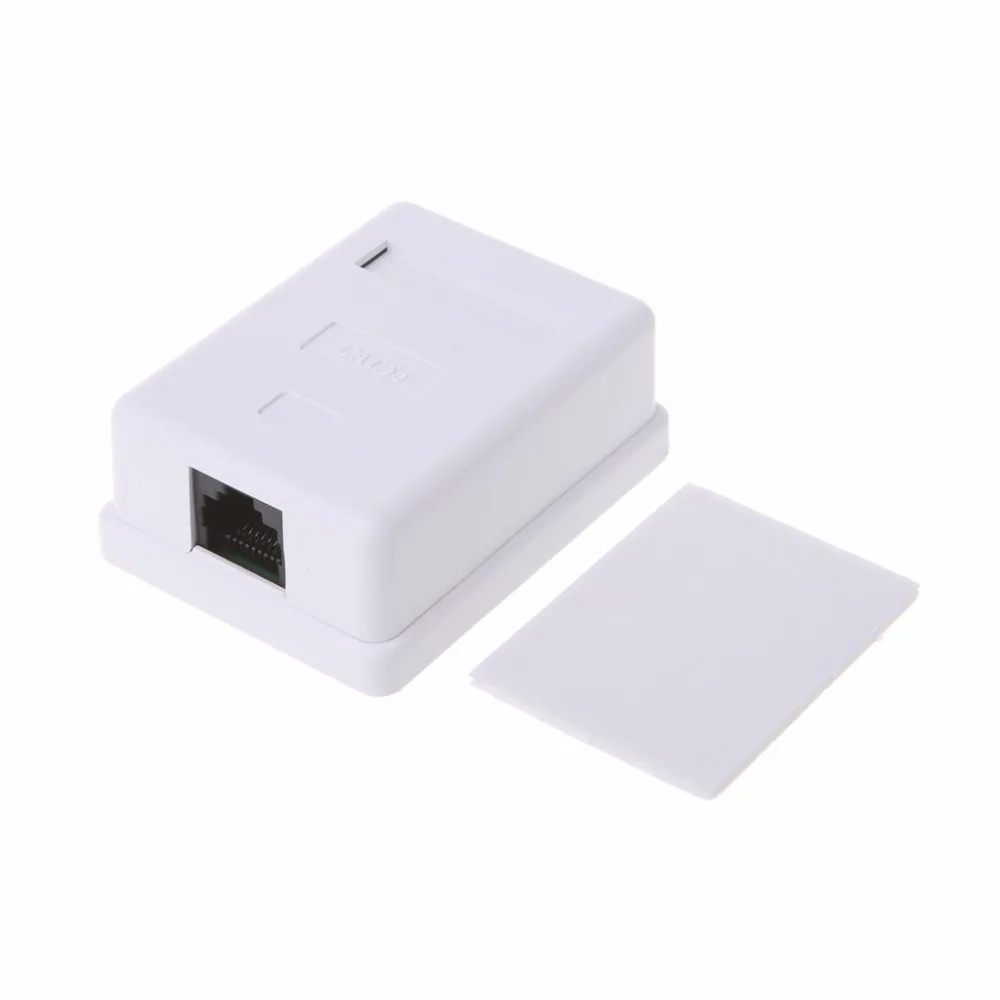 Cat5e RJ45 8P8C HM HB01 Model UTP Unshielded Single Port Desktop Mount Box|Networking Tools| - AliExpress Cat5e RJ45 8P8C HM HB01 Model UTP Unshielded Single Port Desktop Mount Box|Networking Tools| - AliExpress