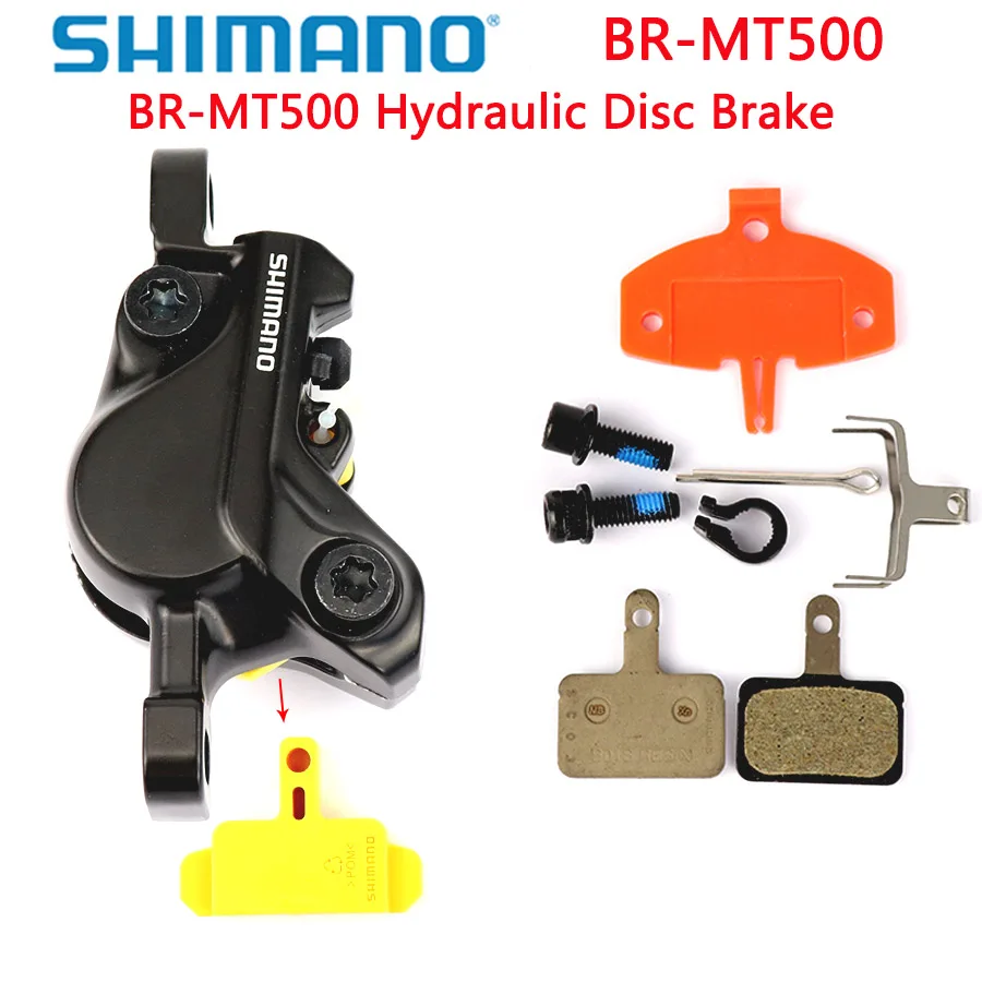 Оригинальный SHIMANO BR-MT500 Гидравлический дисковый тормоз MTB тормозной суппорт вкл.