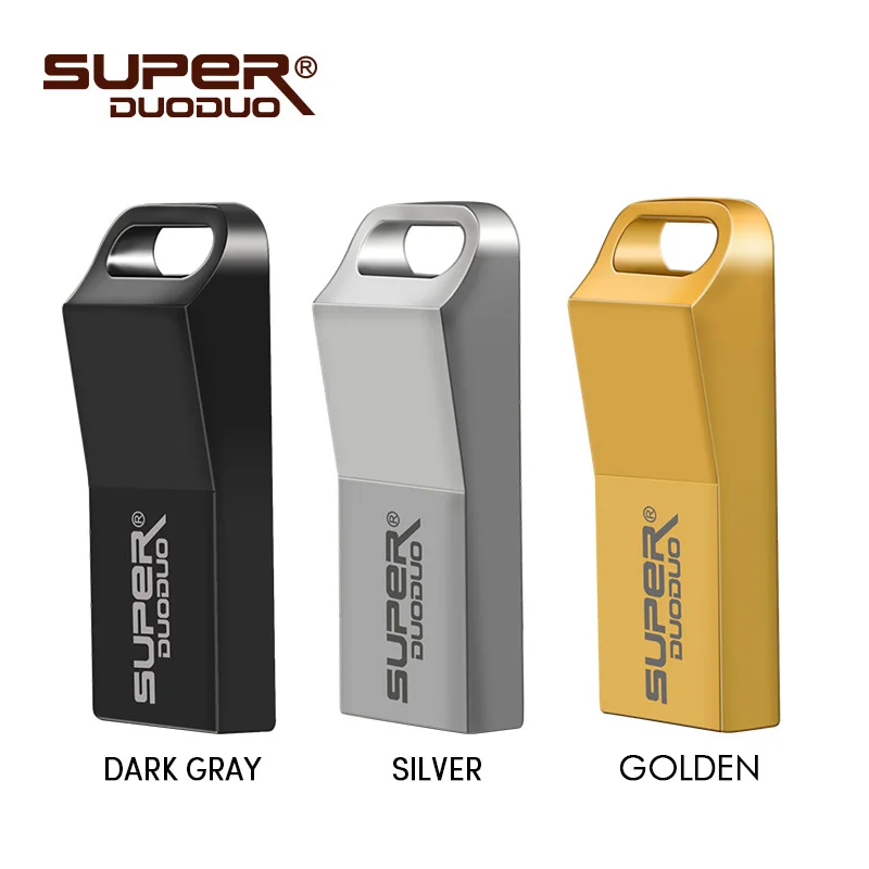 

Fast speed 128gb 64gb USB Flash Drive metal 3 colors pen drive 32gb 8gb pendrive 16gb 4gb usb 2.0 USB Stick memory Disk clef usb