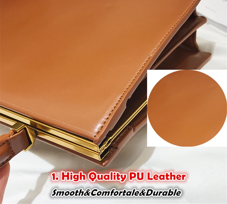 as mulheres moda envelope design luxo couro