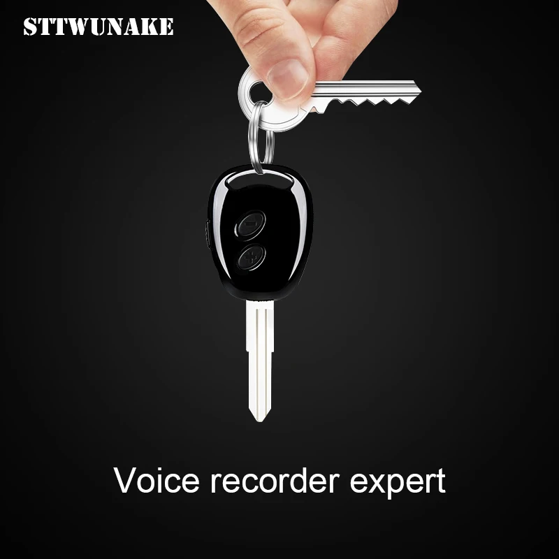 STTWUNAKE original Audio Voice Recorder professional Digital HD Dictaphone Mini hidden key denoise long-distance HiFi Lossless