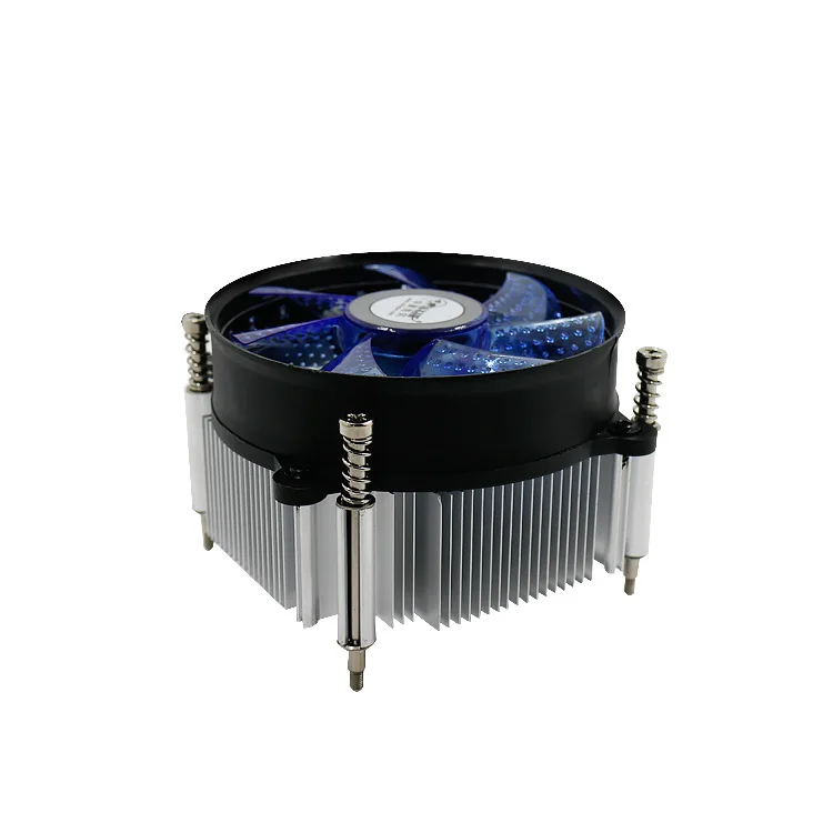 

Cpu radiator fan led cooling fan computer desktop fan 12cm silent For intel LGA 775/LGA 1155/LGA 1156 CORE I3 I5 cpu fan