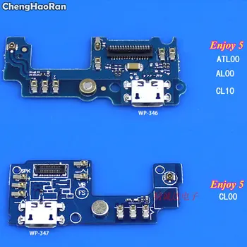 

ChengHaoRan USB Charging Port Micro Dock Connector Flex Cable For Huawei Enjoy 5 CL10 CL00 6 AL10 AL00 6S 7Plus Replacement Part
