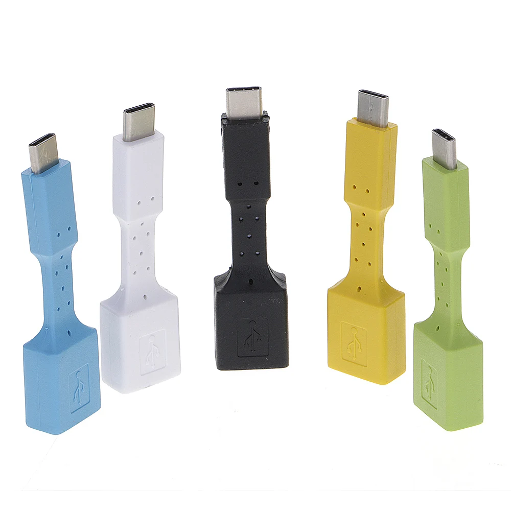 Type C к usb type A OTG адаптер передачи данных зарядный кабель короткий для КПК телефона