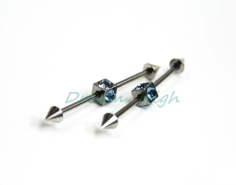 New Arrival Industrial Straight Barbell 16 gauge Ear