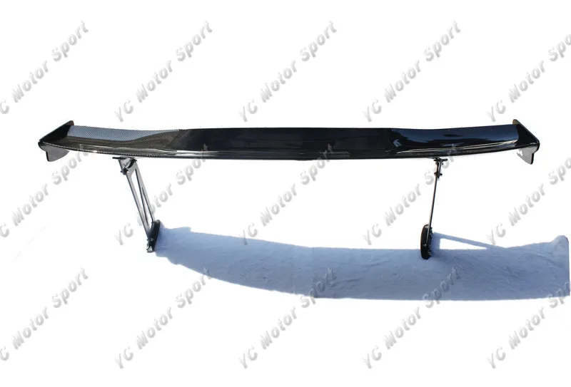 2000-2008 Honda S2000 AP1 AP2  DC5 JS' Racing Type-1 Style Rear Spoiler GT Wing 1600mm CF with 390mm Aluminum Stand (2)