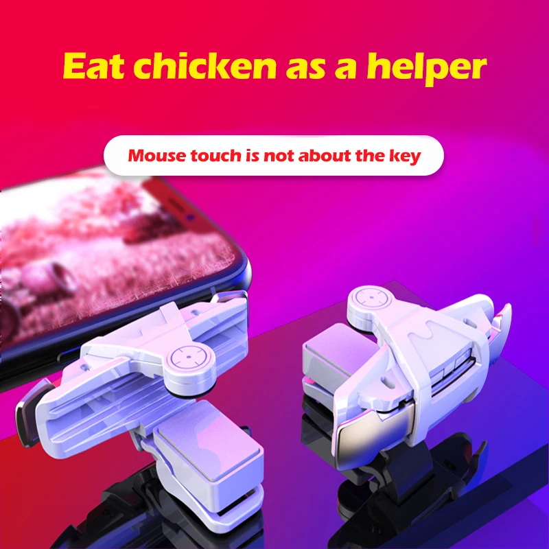 

M9 Metal Smart Phone Mobile Gaming Trigger PUBG Mobile Game Controller Fire Button Aim Key L1 R1 Gamepad For IPhone Android