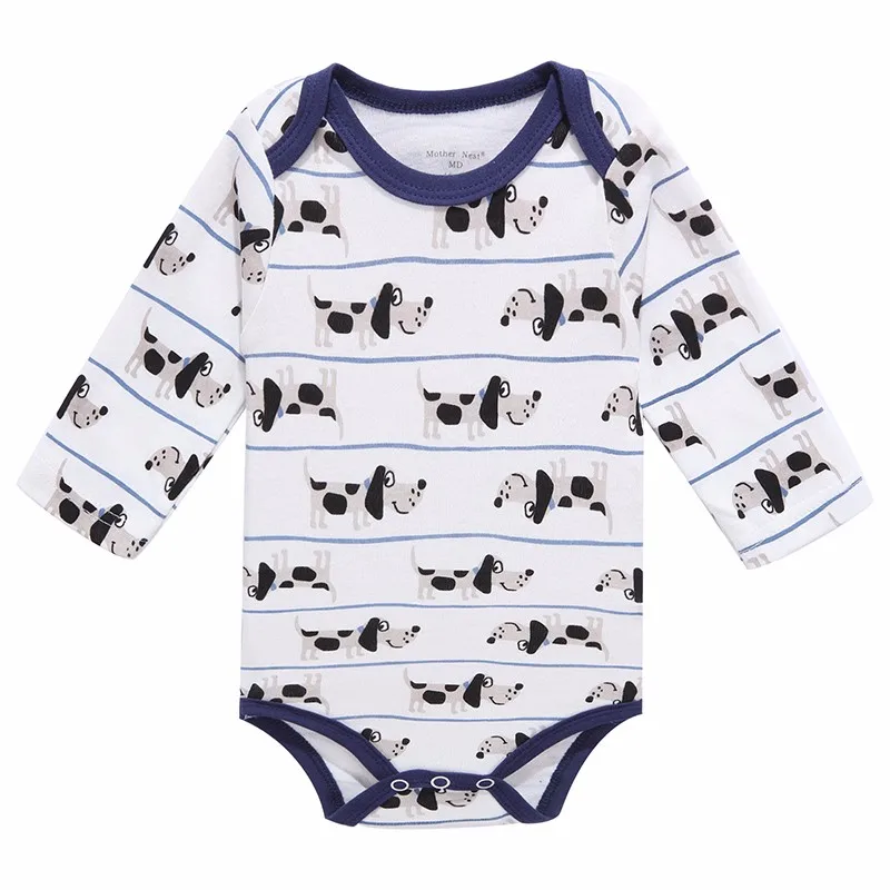 Mother Nest 3 PcsLot Baby Romper Infant Romper Long Sleeve Jumpsuit Romper 12 Colors Brand Baby Girl Boy Clothing Christmas (19)