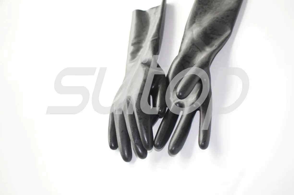 

Suitop Latex rubber short gloves