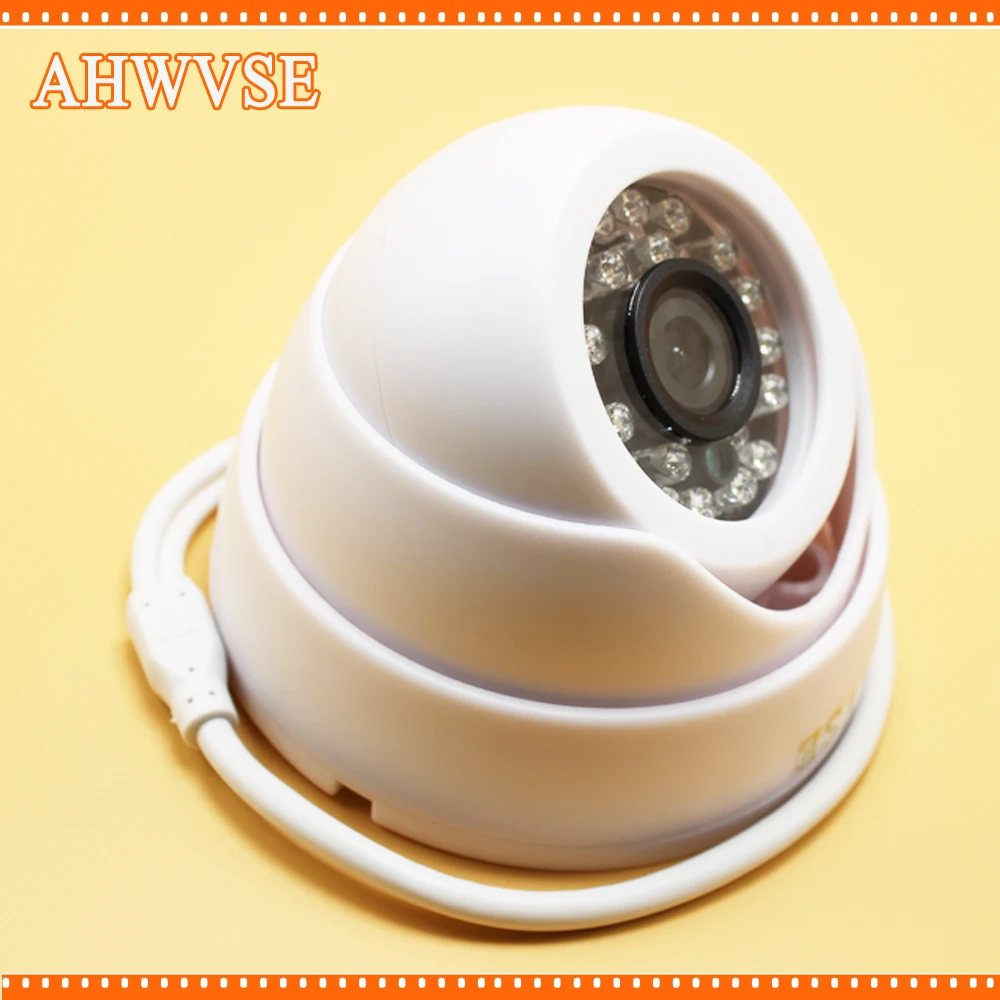2 8 мм IP камера с широким обзором 720P 1080P купольная для помещений IR Lens 2MP CCTV