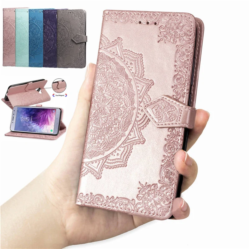 

Wallet Leather Magnetic Flip Case For Samsung Galaxy S9 S10 S8 Plus S10 E S7 S6 Edge Phone Case 360 Full Protective Magnet Cover