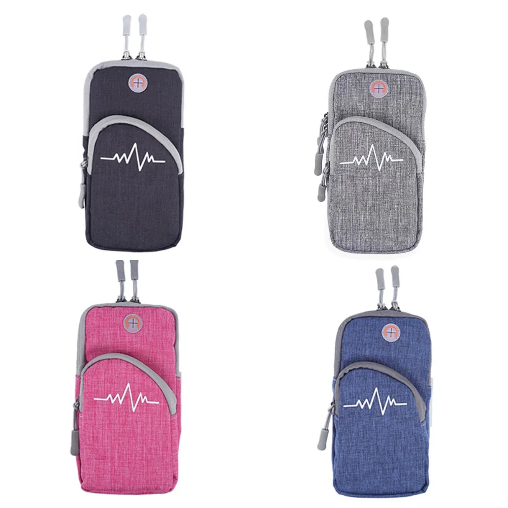 Universal Smartphone Armband Bag Waterproof Sports Running Phone Holder Case Phone Pouch Universal for 4-6 inch Smart Phones