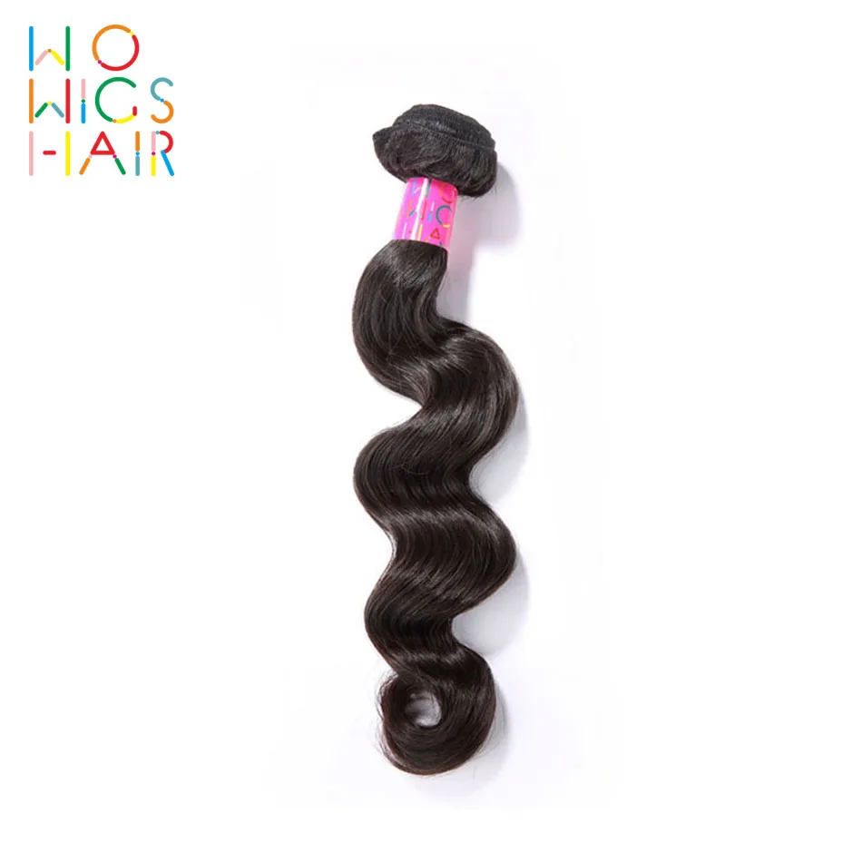 

WoWigs Hair Loose Wave Indian Remy Hair 100% Human Hair Weaving 1/3/4 PCS Free Shipping Natural Color