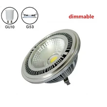 4 шт./лот затемнения 10 Вт G53 GU10 вел AR111 прожектор Epistar Алюминий fin хороший отвод тепла ar111 лампа ra80 85-265 В