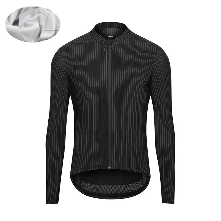

2018 Men Winter Thermal Fleece Long Sleeve Cycling Jersey Clothing Mountain Road Outdoor Triathlon Wear Bicycle Clothes Bike