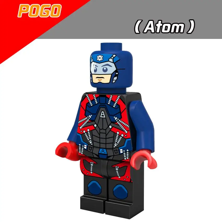 Koop Enkele Verkoop De Atom Minifig DC Super Heroes Justice League Monteren Model Bouwstenen Kinderen Onderwijs Speelgoed Geschenken