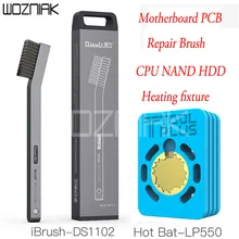 QianLi Горячая летучая мышь LP550 нагревательная платформа и QianLi ipross DS1102 тщательная стальная Щетка для iPhone A8 A9 A10 A11 пайка процессора