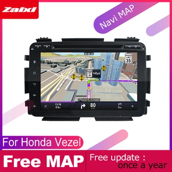 

ZaiXi 2 DIN Auto DVD Player GPS Navi Navigation For Honda Vezel 2013~2019 Car Android Multimedia System Screen Radio Stereo