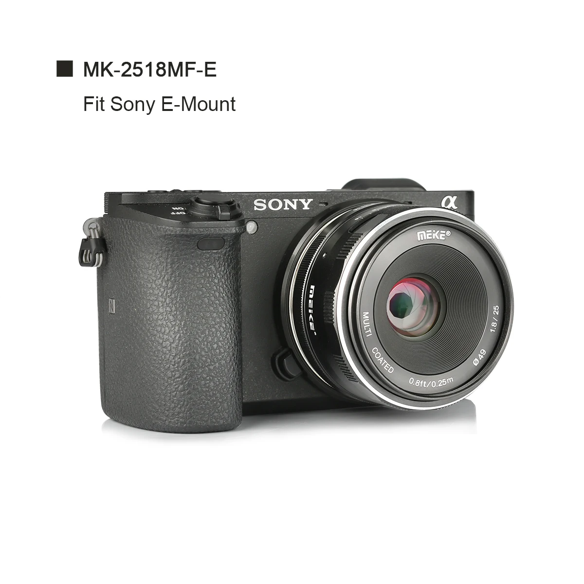 Объектив камеры Meike 6 5 мм F2.0 ультра широкий объектив рыбий глаз для EOS NEX FX NIKON M4/3