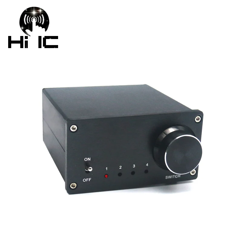 

4 Input 1 Output/ 1 Input 4 Output Two-way Audio Signal Switcher Switch Splitter Selector Box Sound with RCA AC100V-240V