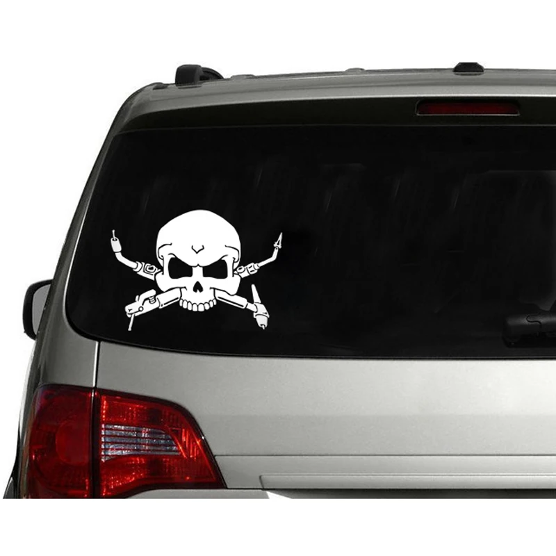 Skull Welding Vinyl Decal Sticker Car Window Wall Bumper