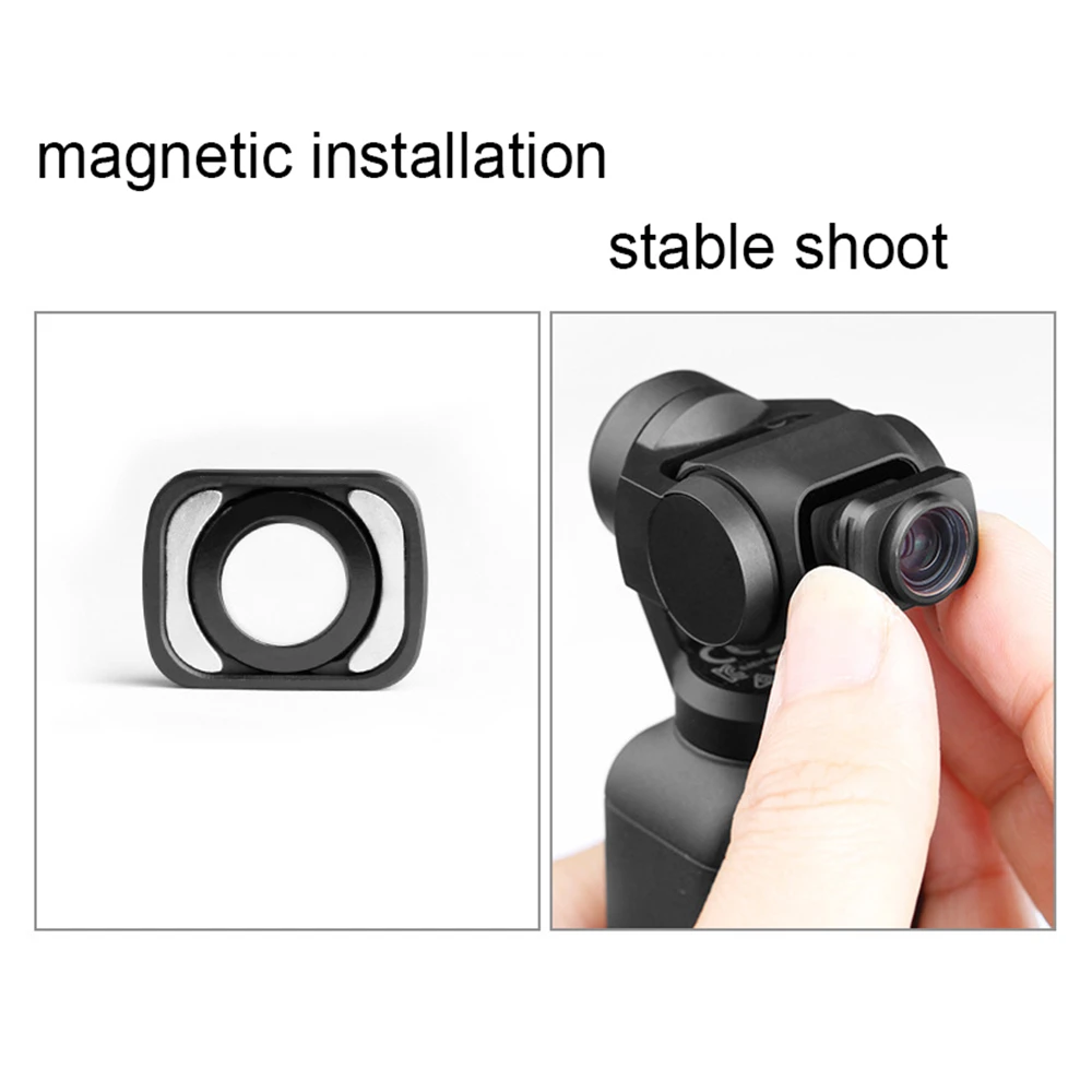 

Macro Lens for DJI OSMO Pocket Magnetic Adsorption Camera Lens Wide Angle Lens for OSMO Pocket Handheld Gimbal Camera Accessory