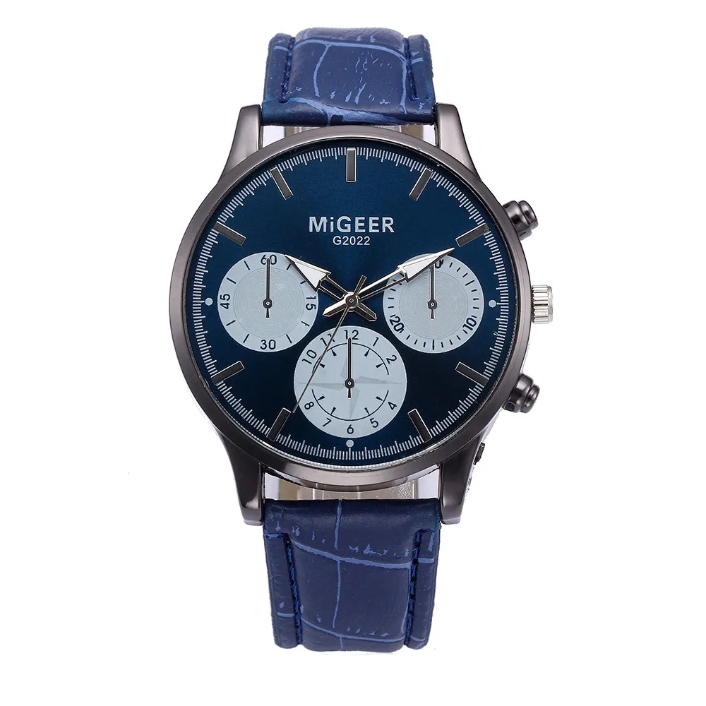Top Brand Mens Watches Top Brand Luxury Quartz Watch Gold Men Casual Leather Military Sport Wristwatch Relogio Masculino &Ff