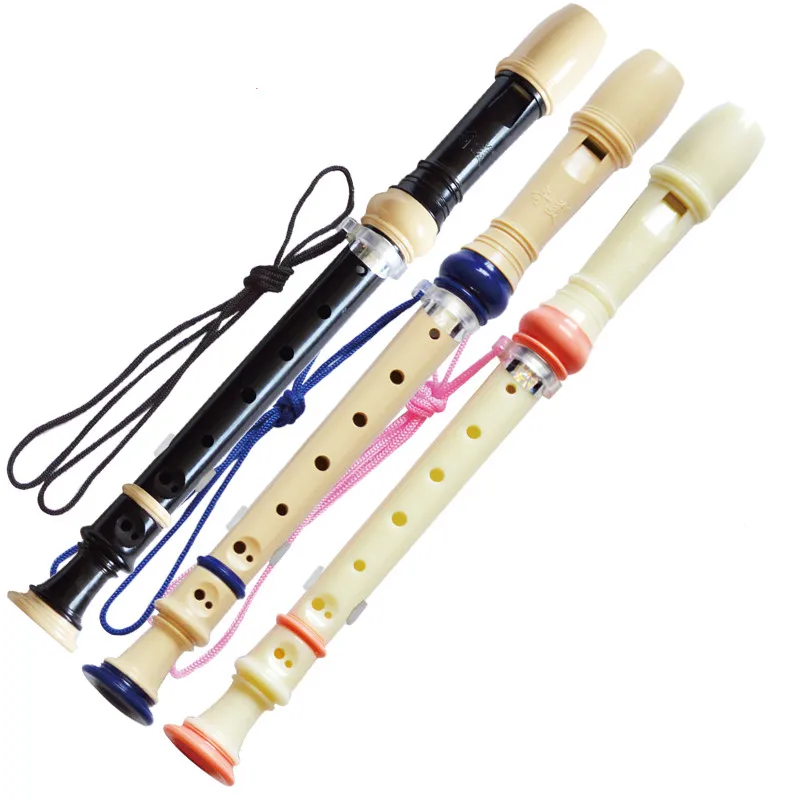 Hot Selling German 8 Holes Soprano Plastic Recorder C Key 3