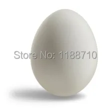 Твердые резиновые яйца белый-волшебный трюк, трюк, реквизит