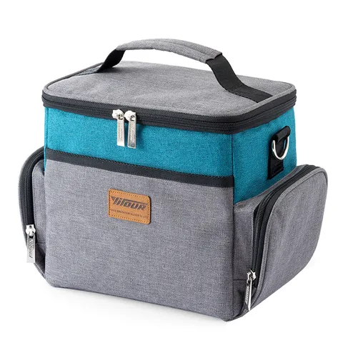 Térmico de Alta Grande Ombro Isolado Bolsa Qualidade Almoço Tote Portátil Piquenique Gelo Pacote Bebida Comida Cerveja Recipiente Armazenamento