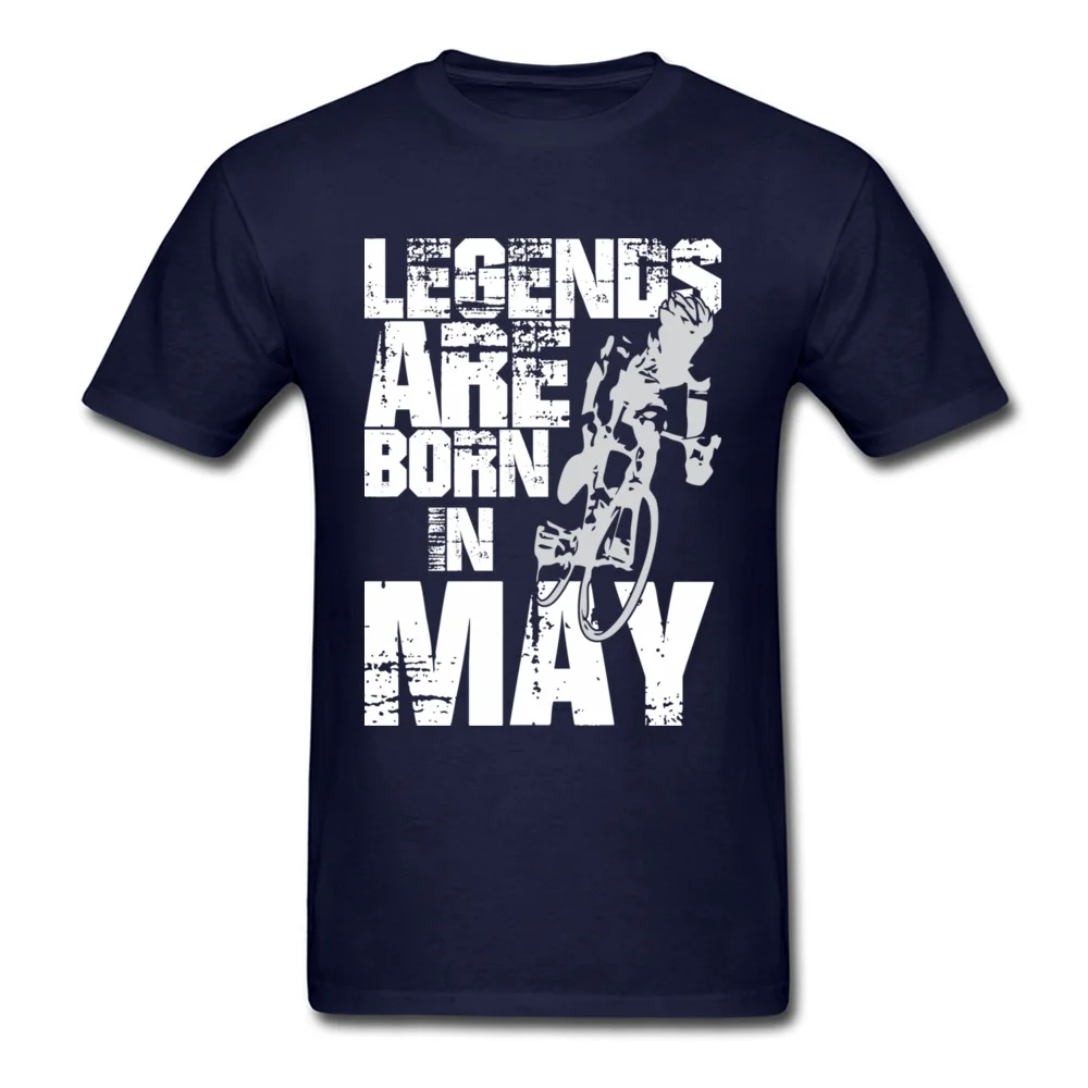 Legends Are Born In May - Cycling_navy