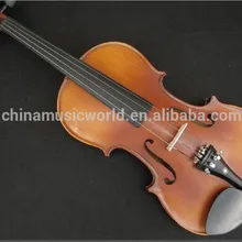 Широко используемый твердый клен деревянная скрипка(Afanti AVL-046