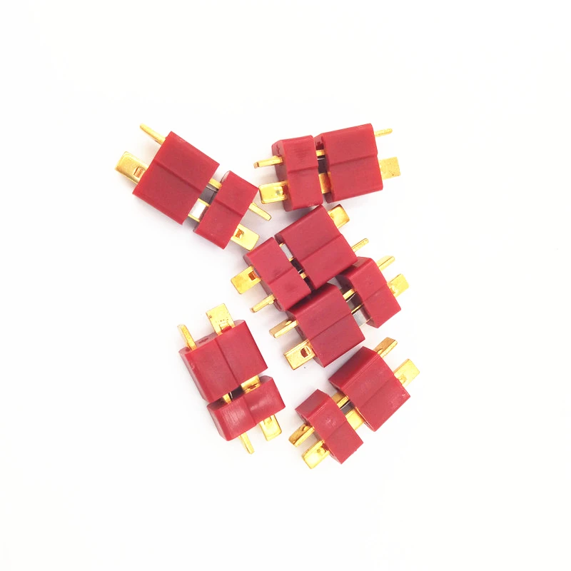 Tarot-3Pairs-10Pairs-Male-Female-Anti-skid-T-Connectors-Plug-Deans-Style-for-RC-LiPo-Battery_