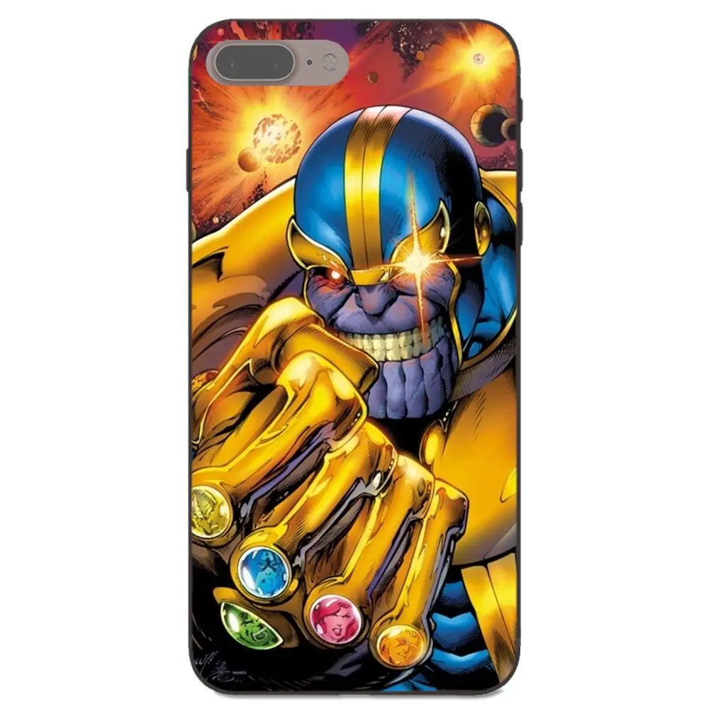 Для Samsung Galaxy A3 A5 A6 A6s A7 A8 A9 Star Plus 2016 2017 2018 мягкий чехол из ТПУ с рисунком комиксов Marvel