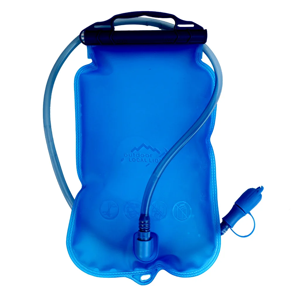 2L/1L/1.5L Water Bag Hydration Bicycle Mouth Water Bladder Outdoor