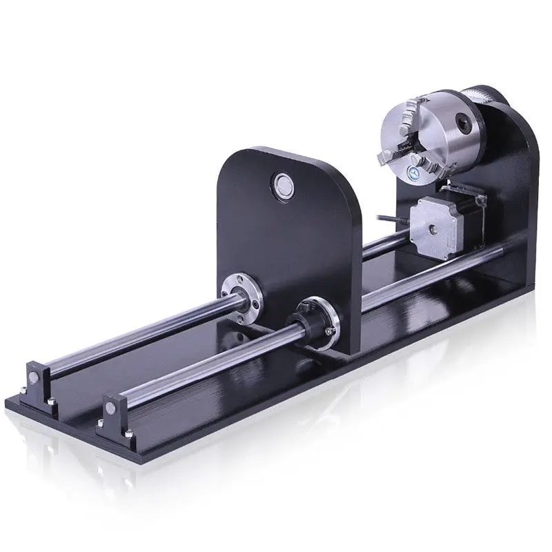 Rotary axis laser machine