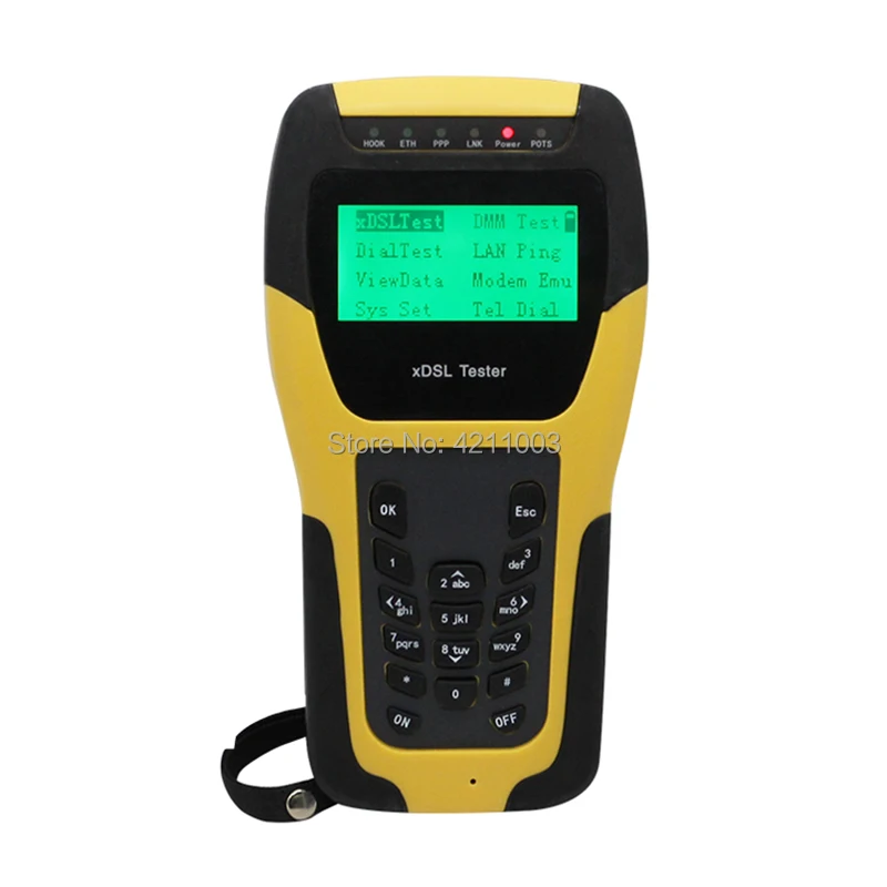 ST332B VDSL Tester(ADSL,ADSL2+. READSL,VDSL2) xDSL Line Test Equipment DSL Physical Layer Test