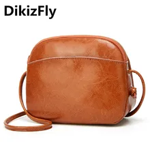 

DikizFly fashion small crossbody bags for women solid obag sac a main femme pu leather shoulder bag women handbags bolsos mujer