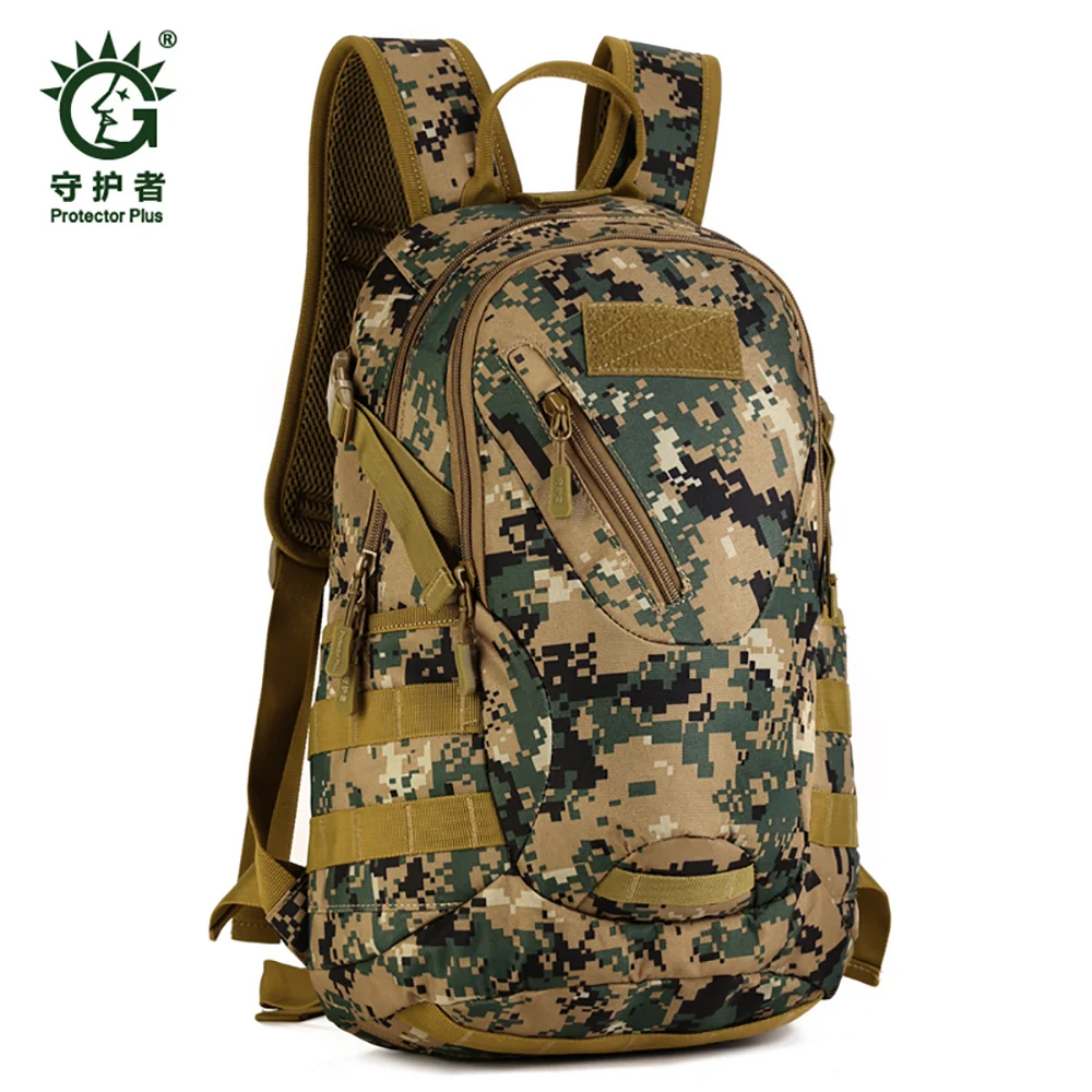 Impermeável ao ar Bolsa do Exército Protetor Mais Militar Mochila Livre Viajar Ciclismo Tático Acampamento Caminhadas Bolsa Durável 20l 18 Protetor mais 20l militar mochila impermeável ao