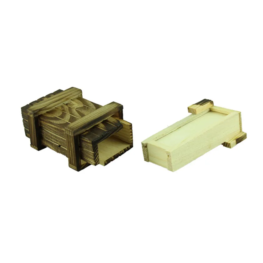 puzzle box with hidden compartment