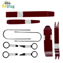 4 pièces/10 pièces/12 pièces Autoradio Panneau Clip De Porte Garniture de Panneau Dash Audio Retrait Installateur Levier Kit Carénage Ensemble Outils de Réparation