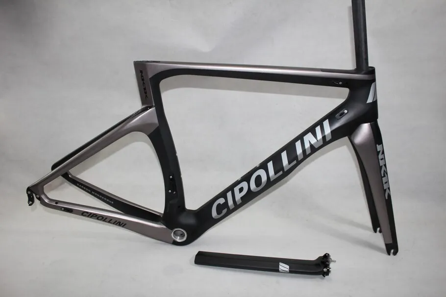Cipollini NK1K рама Серебристая для дорожного велосипеда 3k или 1k карбоновая