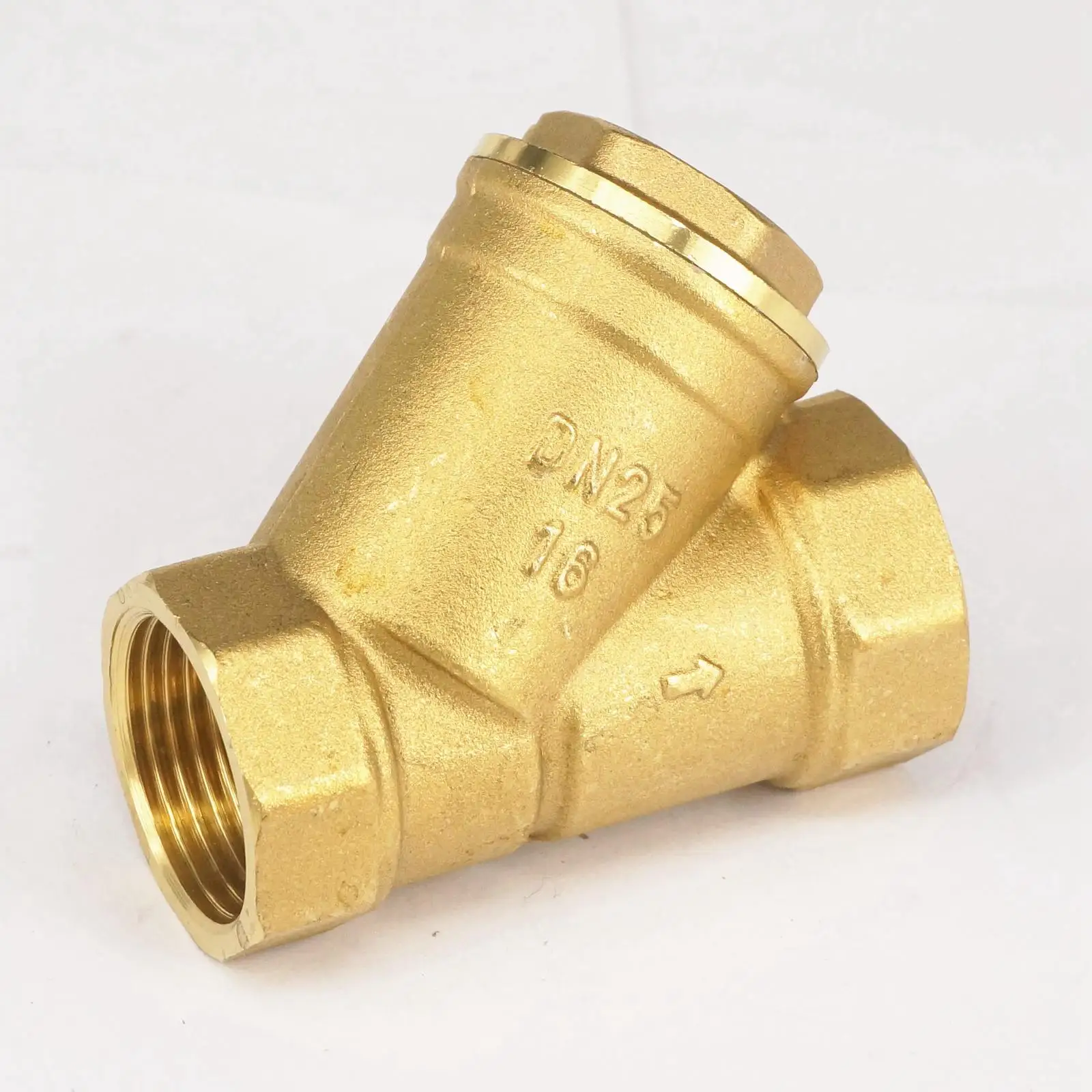 " BSPP Женский латунный в линии Y фильтр для мойки под давлением